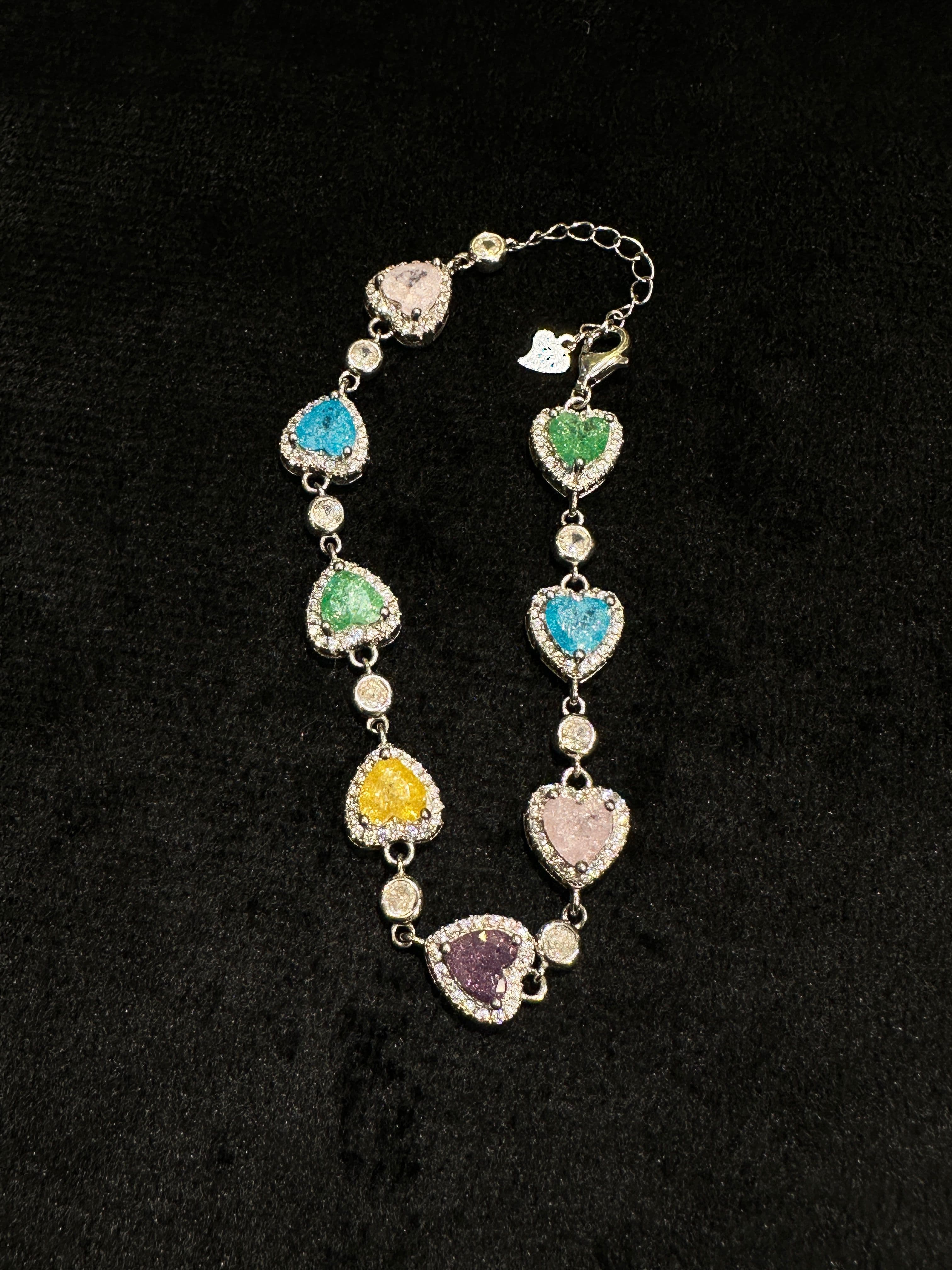 Candy Hearts Bracelet
