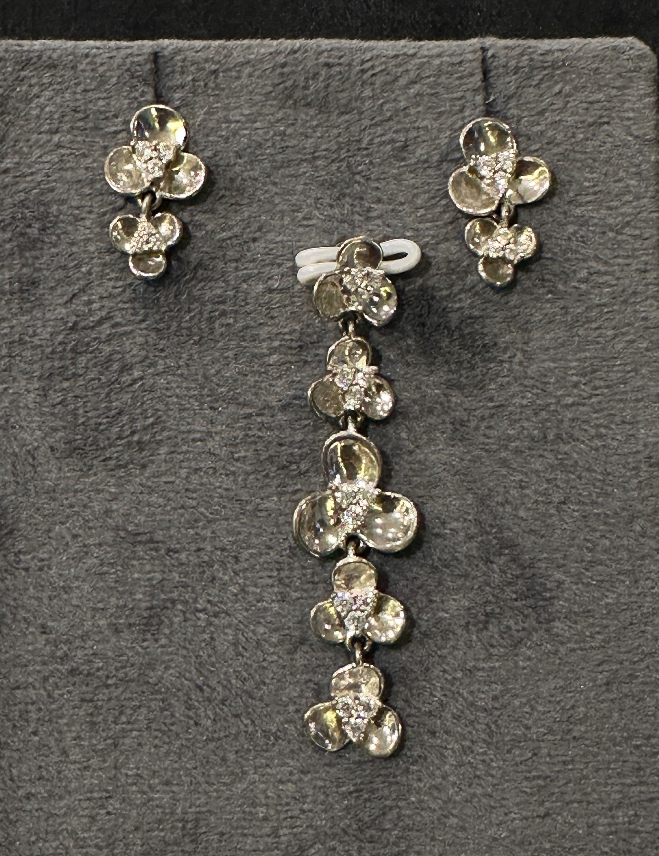 Iced Pendant Set