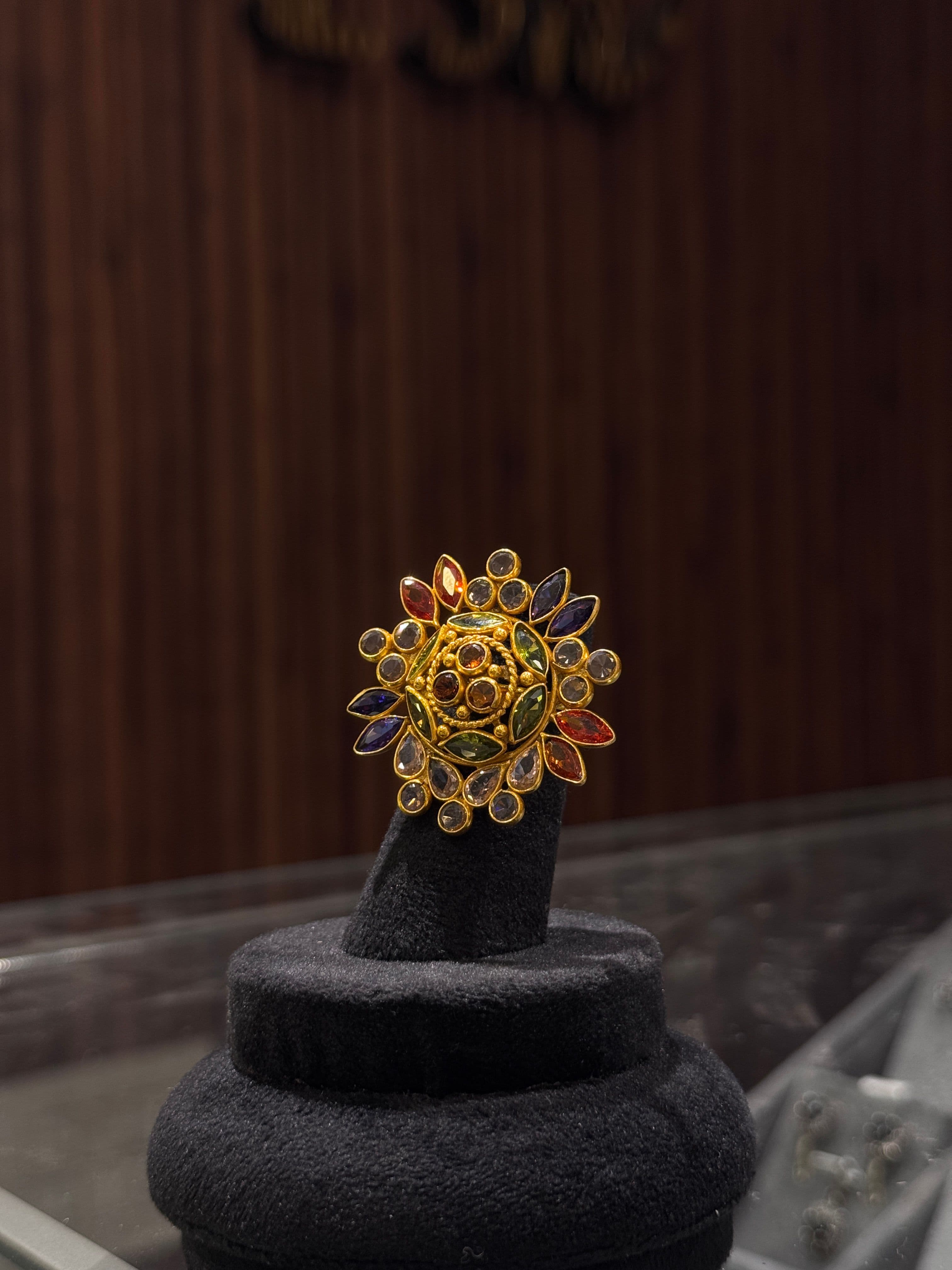 Sunburst Radiance Ring